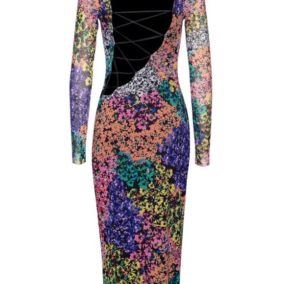 Backless AFRM Floral Dress - Picture 2 of 3